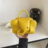 Bolsa de mujer con forma de elefante linda, mini bolsa de hombro cruzada, bolso de mano versátil de moda, bolso cruzado pequeño estilo ins