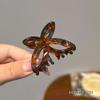 Dulce niña acetato horquilla de mariposa Princesa cabeza clip para cabello roto parte posterior de la cabeza medio recogido clip de tiburón para cabello nuevo tocado