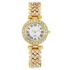 Reloj de Pulsera para Mujer con Patrón Romano de Moda de Comercio Exterior con Diamantes Reloj de Cuarzo Reloj de Pulsera Fabricantes de Relojes para Mujer en stock