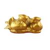 Enfeites de patos-mandarim de cobre latão coração com coração patos-mandarim enfeites de casa casamento suprimentos de casamento patos-mandarim de cobre atacado