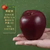 Modelo de Fruta Serpiente Simulación Pesos Manzana Falsa Manzana Verde Boceto de Fruta Accesorios de Fotografía Adornos para Escaparates Decoraciones