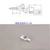 Soporte Deslizante de Aleación de Aluminio Fijación Manual Mecánica para Fijación de Tuberías de Acero con Conexión Universal Bloque Deslizante 40/70/110
