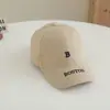 Comércio exterior novo boné de beisebol infantil primavera e verão moda letra B boné transfronteiriço novo chapéu de bebê atacado