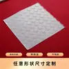 Almofadas anti-colisão transparentes de silicone autoadesivas, adesivos anti-colisão para casa, almofadas silenciosas antiderrapantes absorventes de choque, pontos adesivos que não deixam marcas