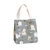 Bolso de mano con hebilla de color, bolsa para lonchera, bolsa de lona, bolso de mujer, bolso de mano, bolso cuadrado pequeño, bolsa para el almuerzo, bolsa de mamá, bolsa de lona