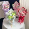 Nuevos Materiales para el Día de San Valentín 520 Mariposa Voladora Lámina para Dar Forma de Ola Borde Ondulado Floristería Ramo de Flores Frescas Empaque Materiales DIY