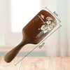 Regalo para el Día del Maestro: Peine de cojín de aire de sándalo para cabello liso, peine de airbag antiestático, peine de masaje de meridianos del cuero cabelludo