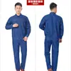 Ropa de Trabajo de Mezclilla Delgada de Verano para Hombres, Trajes de Protección Laboral de Manga Larga y Corta de Verano para Hombres, Talleres de Fábricas de Soldadura
