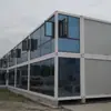 Casas pré-fabricadas em contêineres cuidadosamente selecionadas, contêineres residenciais, casas móveis para canteiros de obras, casas móveis de painel de aço colorido, casas integradas