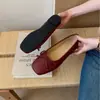 Bailarinas de estilo francés suaves para mujer, nueva colección otoño 2026, de suela plana, punta cuadrada, con detalle de lazo
