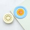 Nueva Cabeza de Sello de Cera con Patrones Simples en Relieve, Cabeza de Cobre, Hermoso Diseño de Dibujos Animados, Accesorios para Sellos de Cera Hechos a Mano al por Mayor