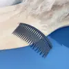Peine de Horquilla Invertida Esmerilado para el Cabello, Artefacto para Lavado Facial de Mujer, Fijación de Cabello Roto en la Parte Posterior de la Cabeza, Pasador de Pelo, Peine para Flequillo Morandi