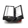 LP com tampa de cobre de 6 furos bloco duplo gangue duplo captador humbucker para guitarra elétrica Captador com moldura