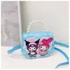 Bolsa de Hombro para Niños 2024 Jardín de Infancia Viaje Versátil Genial Mickey Niña Bolso de Mano de Perla Bolso Cruzado My Melody