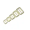 Venta Directa de Fábrica Hebilla de Anillo D de Latón, Hebilla Ajustable, Hebilla de Cinturón de Cuero con Anillo D, Accesorios de Ferretería Hechos a Mano para Bolsos y Artículos de Cuero
