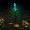 Luzes Decorativas Solares para Pátio Libélula Borboleta Beija-flor Luzes de Gramado LED Formato de Animal Luminoso Luzes de Jardim para Solo