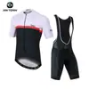 Xintown Roupa Simples de Ciclismo de Manga Curta para Verão Nova Roupa de Ciclismo Calças Conjunto de Suspensórios de Ciclismo de Verão
