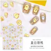 Novos Adesivos de Gel para Unhas Desenho Animado DIY Pet Fofo Decoração de Unhas Adesivos Manicure Estéreo Em relevo 5D