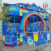 Nuevo modelo de coche divertido que sopla burbujas, equipo de diversión para niños, equipo eléctrico de parque de atracciones interactivo para padres e hijos, para interiores y exteriores, fabricante
