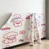 Papel pintado autoadhesivo lindo de dibujos animados, pegatinas de pared impermeables, papel pintado para el hogar, pegatinas decorativas para pared de fondo de habitación infantil, dormitorio