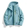 Jaqueta Curta Kongshan Rain Estilo Igual Três em Um para Homens e Mulheres 2026 Nova Roupa de Montanhismo à Prova de Vento e Água para Exterior
