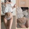 Shuoyao sexy lencería de encaje sexy japonesa para mujer tanga de cintura baja pura deseo briefs huecos transpirables B31