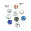 Rhinestone de Garra cosido a mano en forma de D para Satélite Montura K Blanca con Agujero Vidrio Accesorios de Ropa DIY Materiales Hechos a Mano para Vestido de Boda