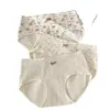 Nova calcinha feminina com estampa floral, forro 100% algodão, cintura média, macia e confortável, atacado