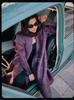 Gabardina Plegada Estilo Miyake, Gabardina Versátil de Otoño, Ropa Exterior Estampada para Mujer, Comercio Exterior