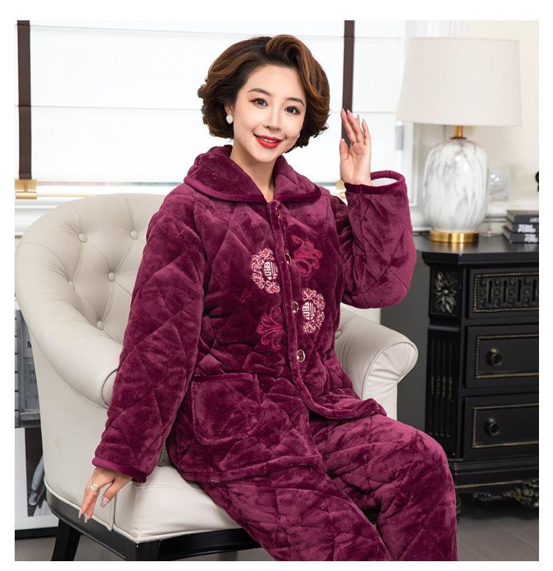 女士中老年家居服