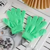 Ropa de Punto Cálida para Otoño e Invierno Guantes Mágicos de Color Puro Creativos Guantes para Estudiantes Medianos Venta Directa de Fábrica con Impresión de Logo