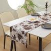 Estoque Disponível Negócio de Dropshipping Presente de Negócios Jacquard de Poliéster-Algodão Tecido Decorativo para Armário Toalha de Mesa Ant Manchada Luxo Leve Sensação de Alto Padrão