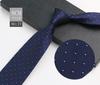Corbata de Hombre Camisa de Negocios Rayada Seguridad Profesional Ropa Formal Venta al por Mayor Más Logotipo Fabricante 8cm Hecha a Mano