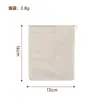 Bolsas Filtro para Sopa, Bolsas de Gasa para Decocción, Bolsas para Condimentos, Bolsas para Té de Hierbas, Bolsas para Hojas de Té, Bolsas Filtro, Suministro Exclusivo Transfronterizo