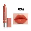 Lápiz de labios hidratante transfronterizo Lápiz de labios lápiz de labios color nude marrón cameo delineador de labios lápiz bálsamo labial brillo de labios sólido