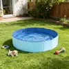 Al por mayor de fábrica piscina plegable de agua para mascotas, bañera para perros, piscina portátil para exteriores, bañera de limpieza para gatos y perros