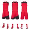 Lote directo de fábrica 2022 nuevo uniforme de baloncesto de combinación de colores hengleda traje para hombre impresión DIY uniforme de club transpirable