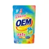 Bolsa de 1 kg de Detergente para Ropa Detergente para Ropa Potente Descontaminación Personalizado Oem Fragancia Duradera Ropa Especial Líquido de Fragancia Oem