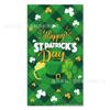 Mm263 Pétalas Rua Verde. Parker Clover Party Louça 8 Pessoas 4 Peças Prato de Papel Copo de Papel Guardanapo