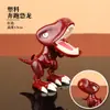 Decoração de bolo de dinossauro Tiranossauro Jurássico dinossauro pequeno decoração de bolo dragão de um homem plug-in