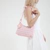Bolso Casual Coreano de Moda Plisado de Gran Capacidad Primavera 2025 Nuevo Bolso de Hombro Simple y Elegante Bolso Cuadrado Pequeño Bolso de Mujer