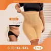 Pantalones de control de abdomen de cintura alta talla grande transfronterizos para mujer, Pantalones cortos moldeadores postparto para levantar glúteos y aplanar el abdomen