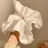 Scrunchies Exquisitos de Gama Alta para Mujer 2026 Nuevo Estilo Coreano Bandas de Goma Extra Grandes Accesorios para el Cabello en Colores Vintage