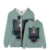 Suéter de casa de juegos de espías Arnia con estampado 3D periférico de color, sudadera con cremallera y doble capa para otoño e invierno