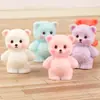 Mini Oso de Dibujos Animados de Resina Creativo Dibujo Animado Adorno de Escritorio DIY Accesorios para Coche Oso Lindo Venta al por Mayor