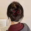 Grampo de Cabelo Curvo Plano de Abalone para Mulheres, Piranha de Cabelo de Alta Qualidade para a Parte de Trás da Cabeça, Grampo de Bico de Pato de Acetato, Piranha, Prendedor de Rabo de Cavalo
