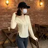 Camiseta con Capucha para Mujer Otoño e Invierno Nueva Casual Asimétrica Ajustada Diseño Casual Top Chaqueta de Manga Larga para Niña