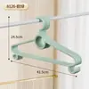 Perchas de PP Antideslizantes y Sin Marcas Que No Hacen que la Ropa se Abulte, Ideales para la Organización del Hogar y el Dormitorio, Perchas Engrosadas y Ecológicas