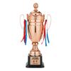 Trofeos de metal de oro, plata y cobre al por mayor competencia de juegos escolares danza carrera fútbol baloncesto taekwondo corona subtemporada