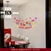 Pegatinas estáticas para boda "Doble Felicidad", set de decoración para habitación de boda, pegatinas electrostáticas para ventana de boda, suministros decorativos para boda